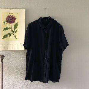 Navy blue blouse